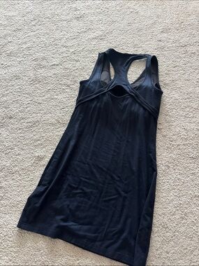 Athleta Black Racerback Sleep Chemise